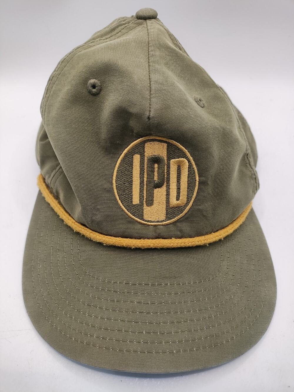 Vintage IPD Surf Stoke Factory Adjustable Snapback Hat Ball Cap Rope Band